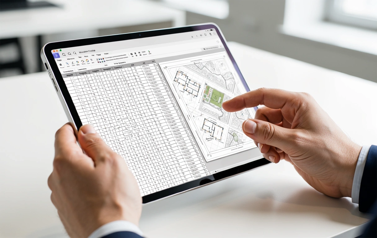 Data architectural visualization